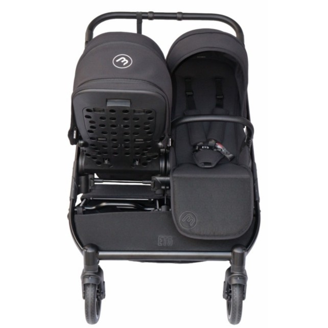 Poussette Double Baby Monsters Easy Twin 5 - Black