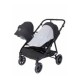 Poussette Double Baby Monsters Easy Twin 5 - Black