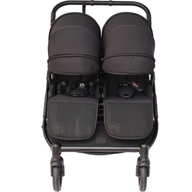 Poussette Double Baby Monsters Easy Twin 5 - Black