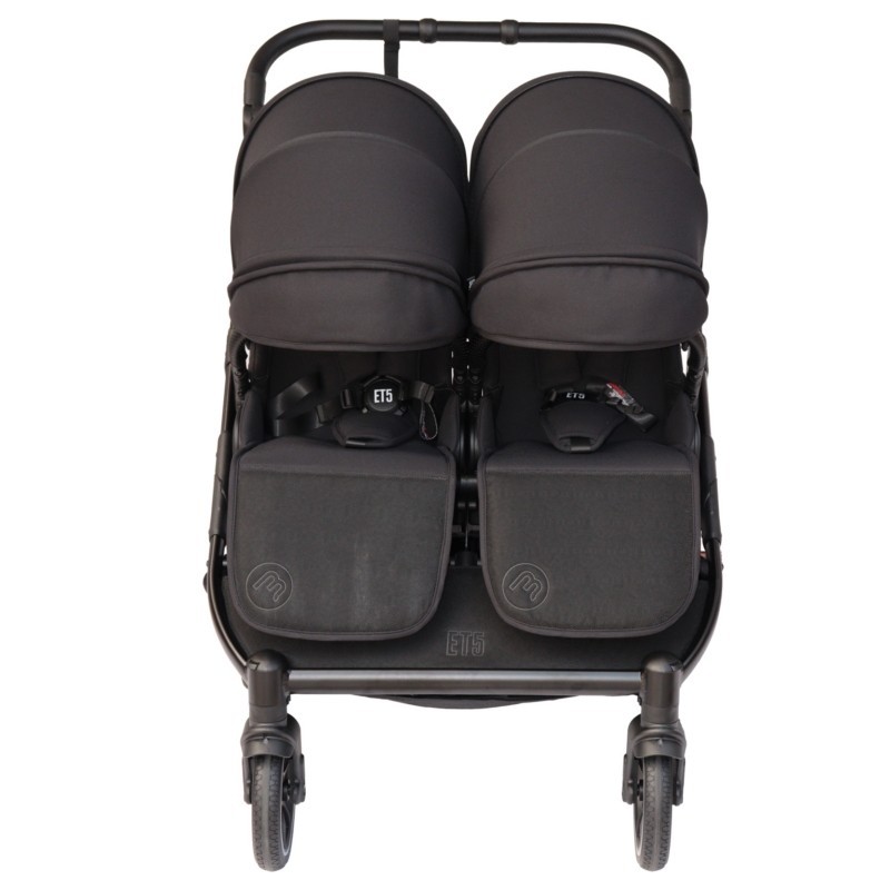 Poussette Double Baby Monsters Easy Twin 5 - Black
