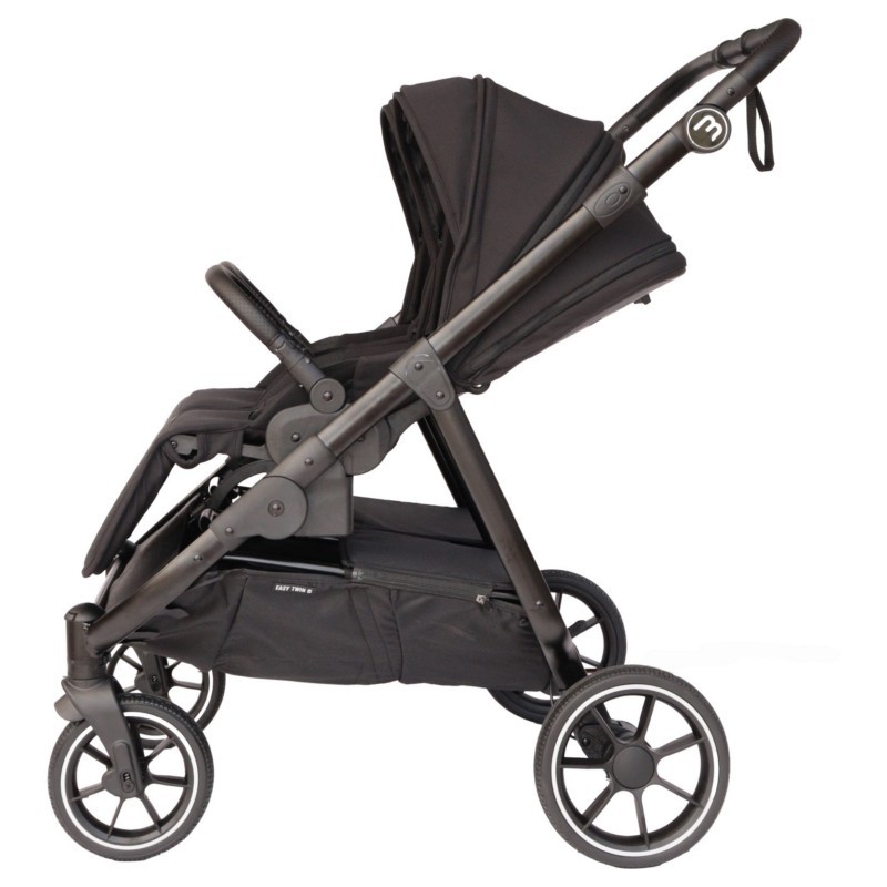 Poussette Double Baby Monsters Easy Twin 5 - Black