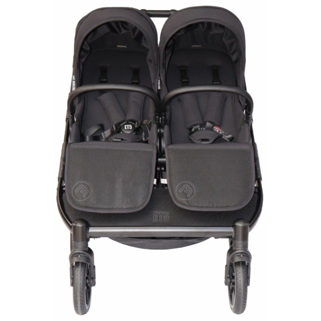 Poussette Double Baby Monsters Easy Twin 5 - Black