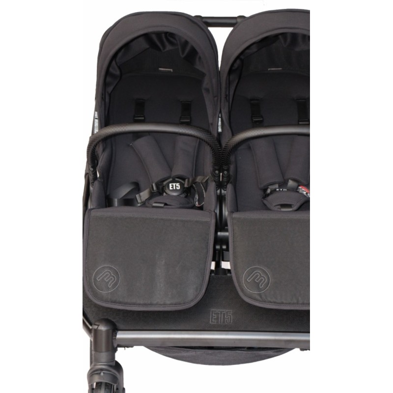 Poussette Double Baby Monsters Easy Twin 5 - Black