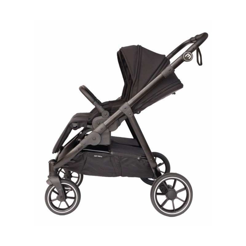 Poussette Double Baby Monsters Easy Twin 5 - Black