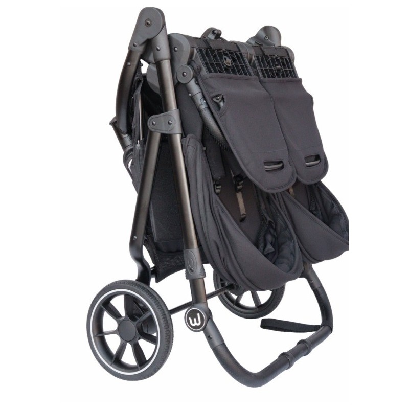 Poussette Double Baby Monsters Easy Twin 5 - Black