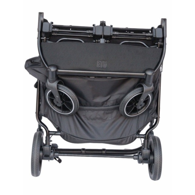 Poussette Double Baby Monsters Easy Twin 5 - Black