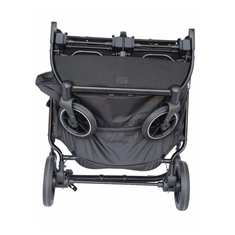Poussette Double Baby Monsters Easy Twin 5 - Black