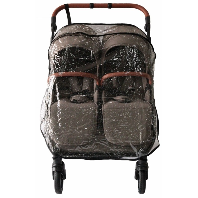 Poussette Double Baby Monsters Easy Twin 5 - Black