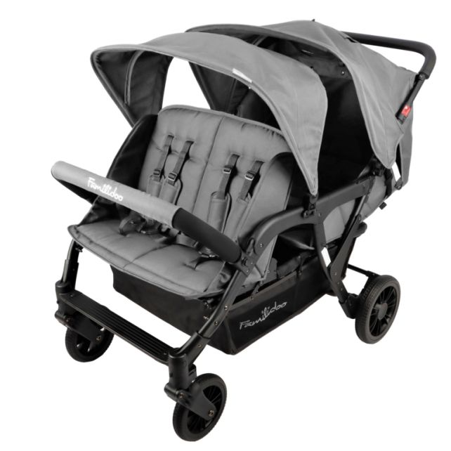 Poussette 4 places Lidoo Lite Dark Grey
