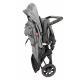 Poussette 4 places Lidoo Lite Dark Grey