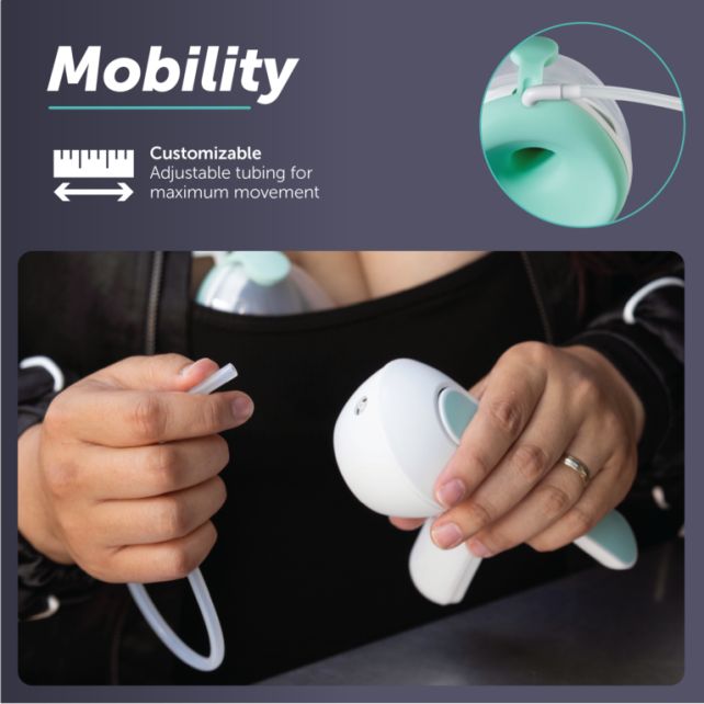 Elvie Wave - Tire-lait manuel mains-libres simple