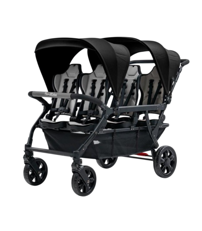 Poussette 6 places Assises Réversibles DSP6 Grey
