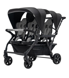 Poussette 4 places Assises Réversibles DSP4 Grey