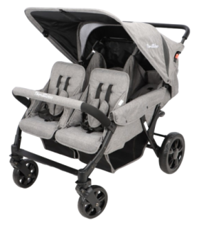 Poussette quadruple Familidoo Lidoo Star Full Grey