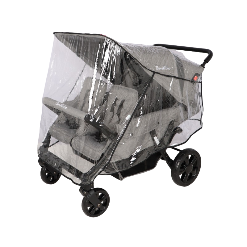 Poussette quadruple Familidoo Lidoo Star Full Grey