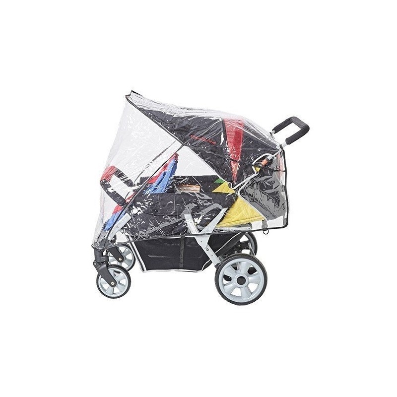 Poussette 4 places Lidoo Star Full Grey
