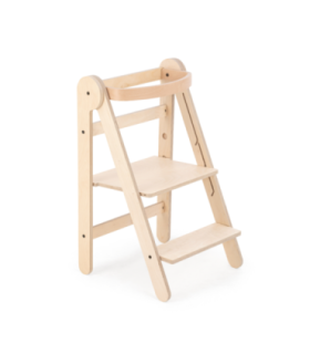 Tour d'apprentissage pliable Mamatoys - Naturel